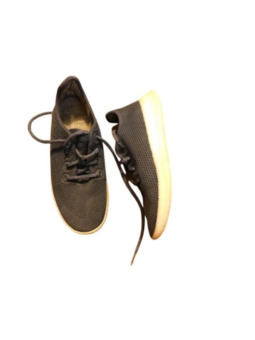 Allbirds Size 7 Navy Blue Lace Up Casual Flat Shoes - Picture 3 of 4